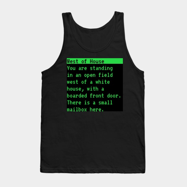 West of House Tank Top by uselessandshiny